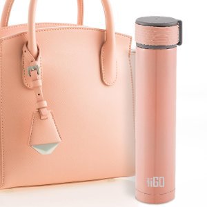 Cello iGo Stainless Steel Double Walled Insulated Flask | Leak Proof Flask for Beverages | Thermo Seal Technology | Ideal for Home, Travel, Office | 280ml