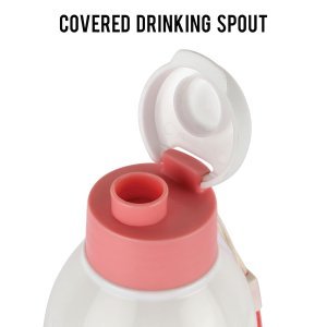 CELLO Puro Funtron 600 | Outer Plastic Body and Polyurethane Insulation | Easy Carry Wrist Belt | Keeping Content Cold for Long | 600ml | Set of 2